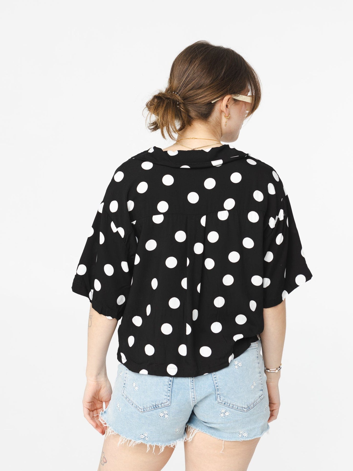 Pivoine blouse - Sky pattern