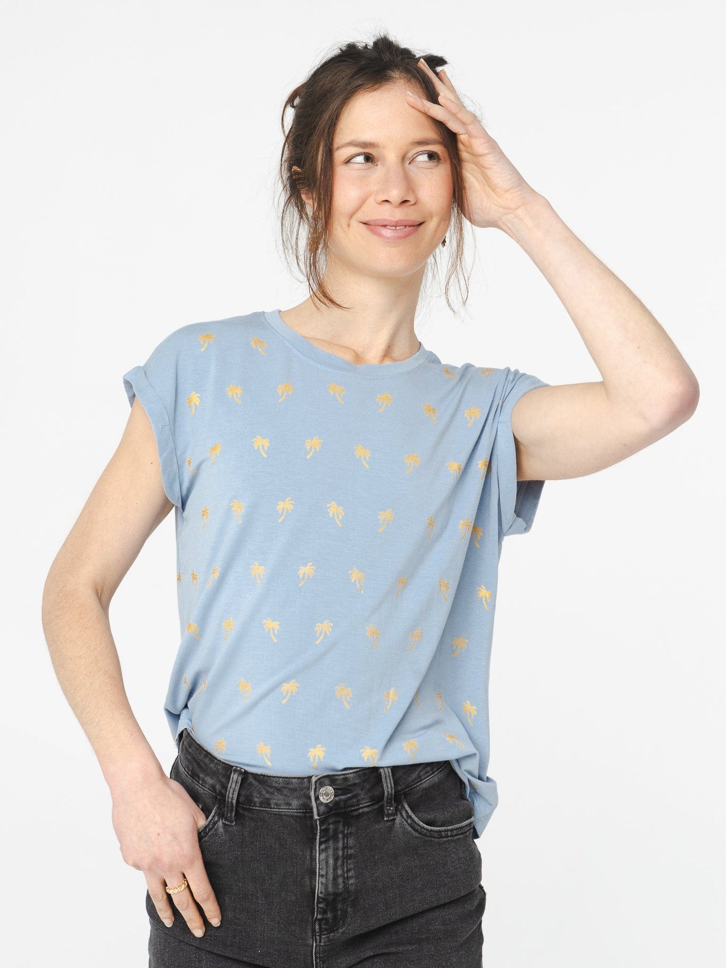 Lisbonne T-shirt - Khaki Pineapple