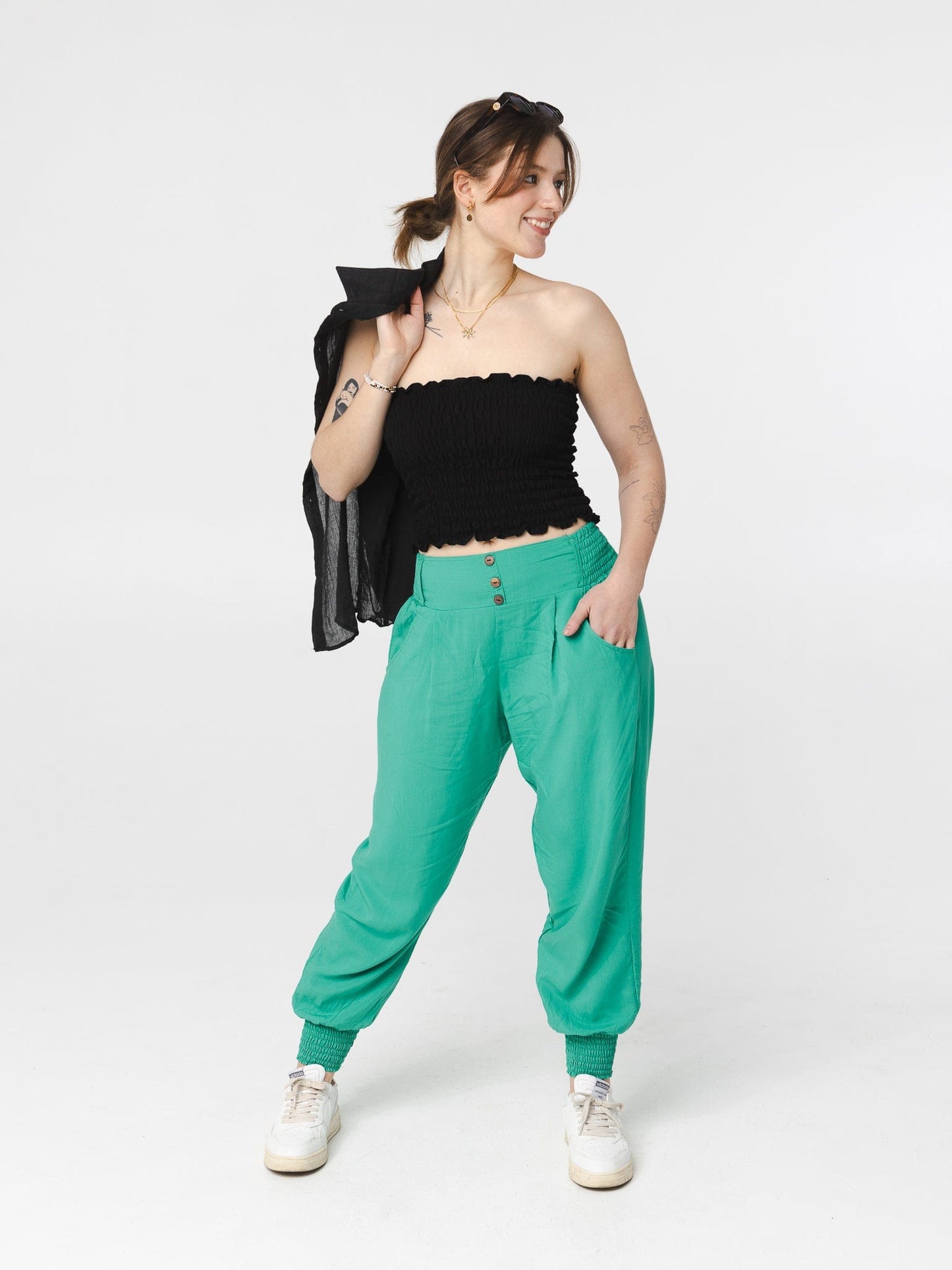 Pantalon Bombay - Vert